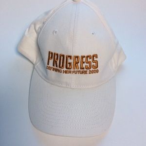 Hit Wear White Cap “Progress Her Future 2020”